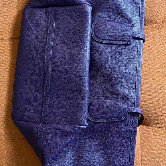 Large Coach purse in purple - Picture 15 of 17